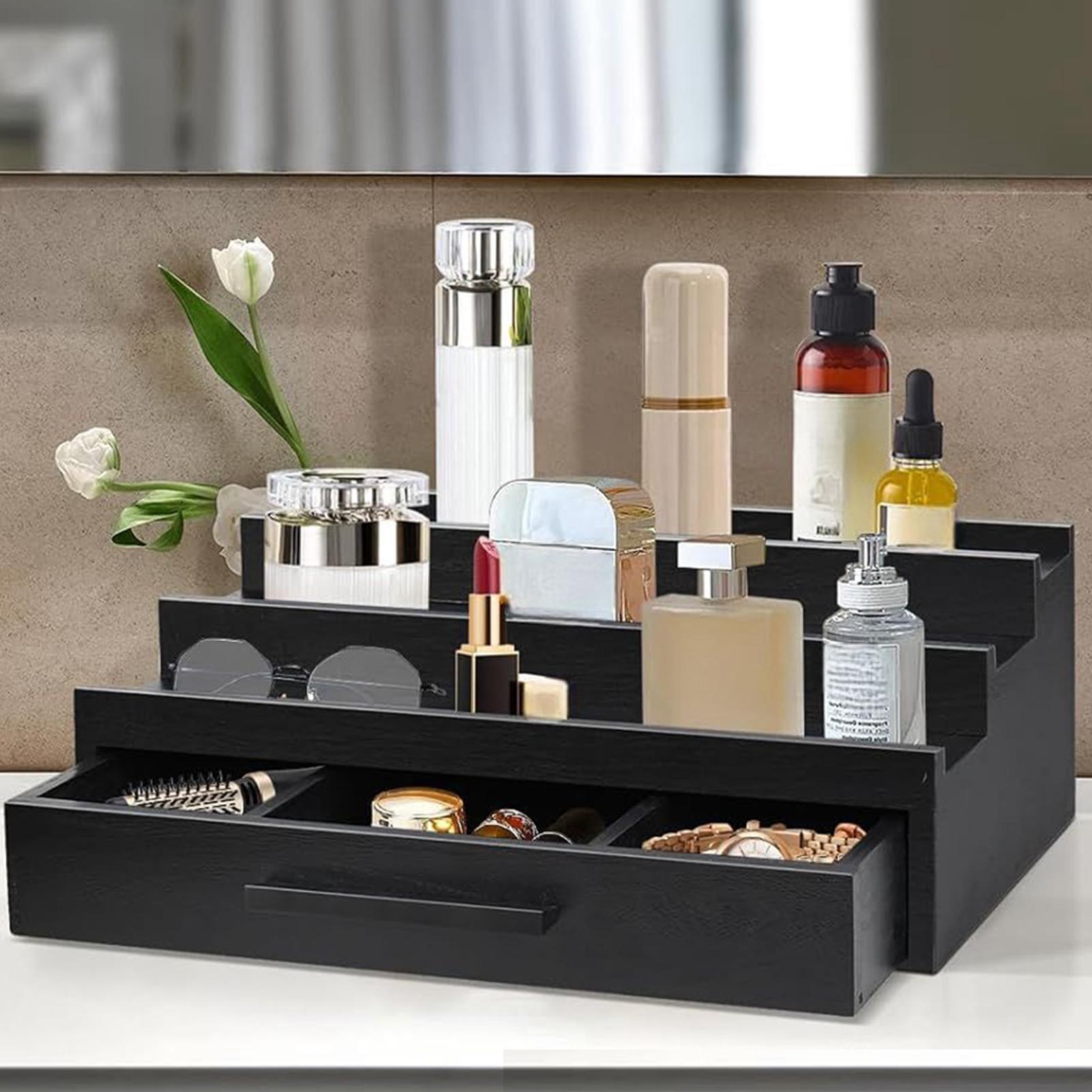 Perfume Fragrance Type - Geurorganizer Drielaagse parfumhouder Parfumrekorganisator Parfumrek Houten
