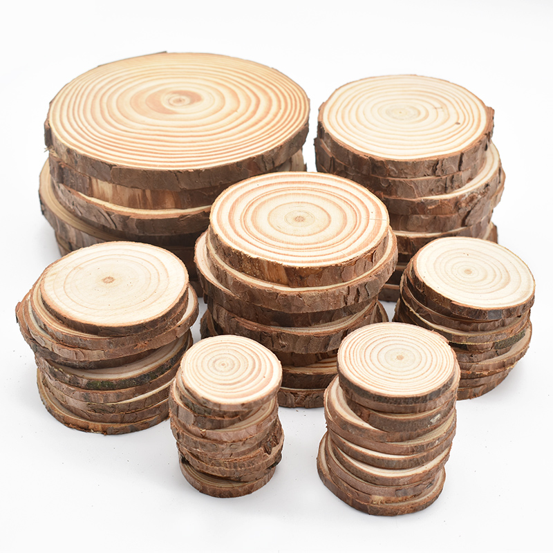 Oud Wood Chip - 3-12 cm dikke natuurlijke grenen ronde