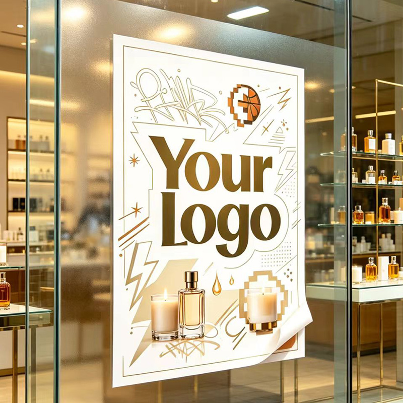 Perfume In Fragrance Shop - Sticker op maat van 100 cm,