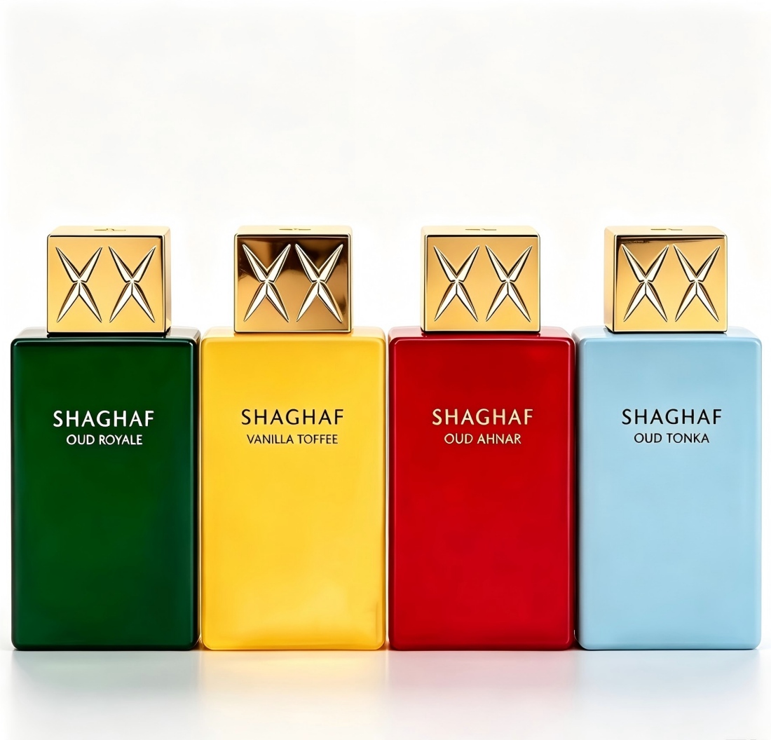 Unique Perfume Fragrance - SHAGHAF-serie vijf neutrale parfumspray, frisse citrusbloemen