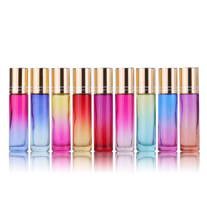 Perfume Fragrance Kit - 10 Stuks 10 Ml Gradiëntkleur Glazen
