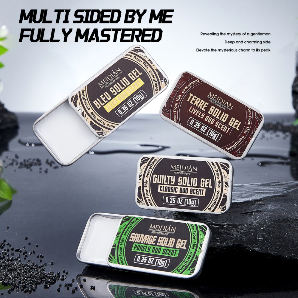 4 stks/set Mannen Effen Balsem - Cologne Solid Balm recensie en prijs