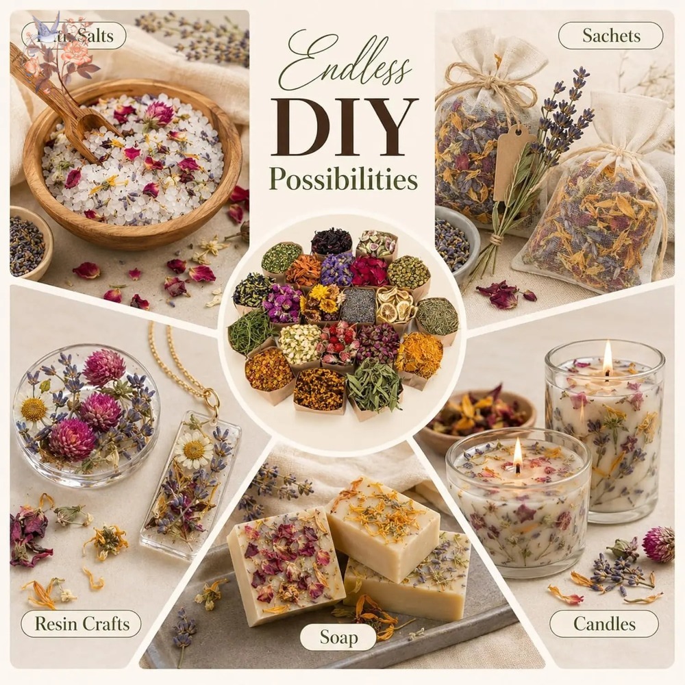 Gedroogde Kruiden Kit Bloemen  - Perfume Fragrance Kit recensie en prijs