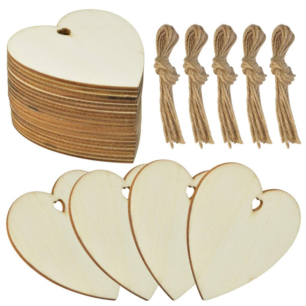 10/20/60 Stuks Hout Hart Plakj - Oud Wood Chip recensie en prijs