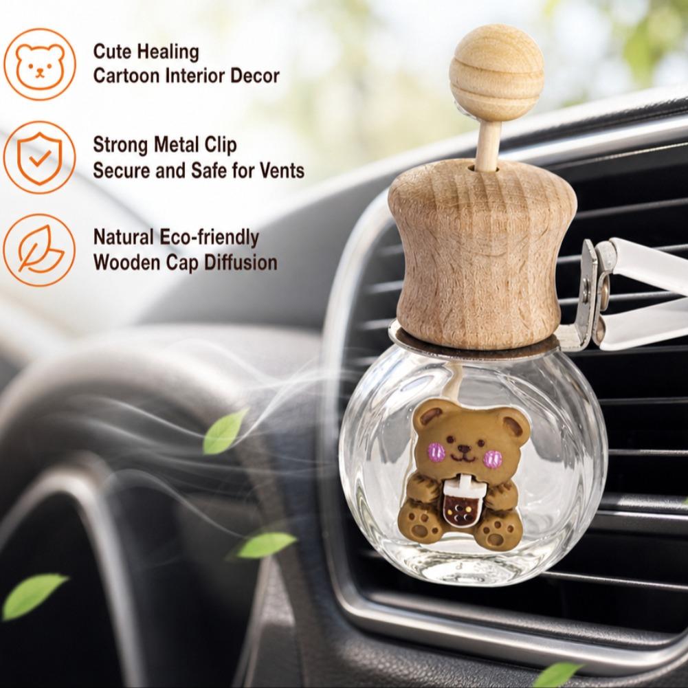 Auto-parfumflesje, cartoon-typ - Perfume Fragrance Type recensie en prijs
