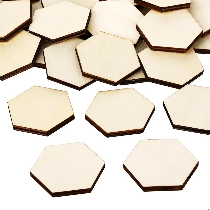50 STKS 4 CM Onvoltooide Houte - Oud Wood Chip recensie en prijs