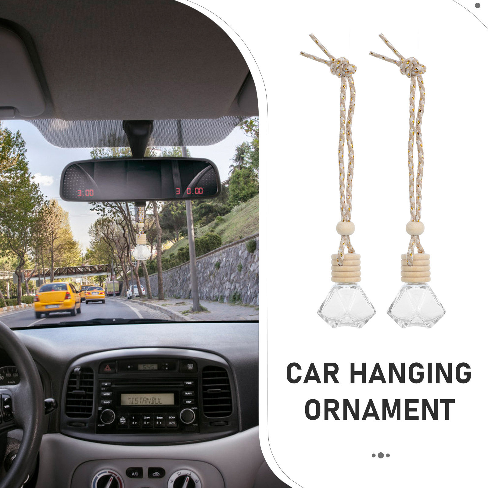 10 stuks auto-hangparfumflesje - Unique Perfume Fragrance recensie en prijs